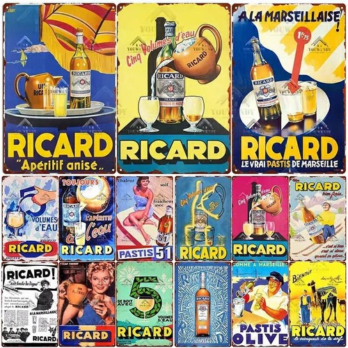 Ricard panneau publicitaire - panneau, de