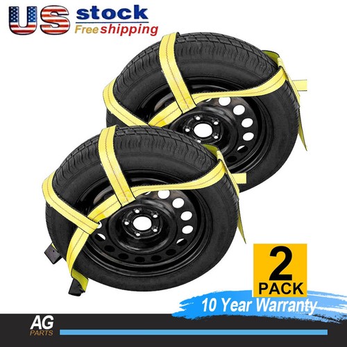Car tow tie - tie, dolly