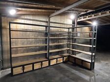 Bibliothèque d'angle métal