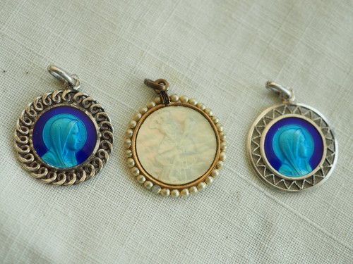 Lot medailles religieuses - 3,