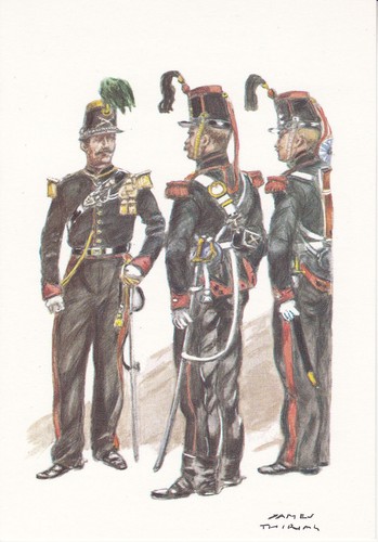 Carte militaire uniforme belge - militaire,