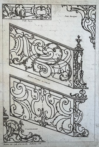 Grille porte enseigne - porte,