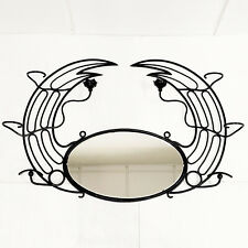 VINTAGE ART DECO ART NOUVEAU 20S 30S CANDLE HOLDER PLANT COAT MIRROR