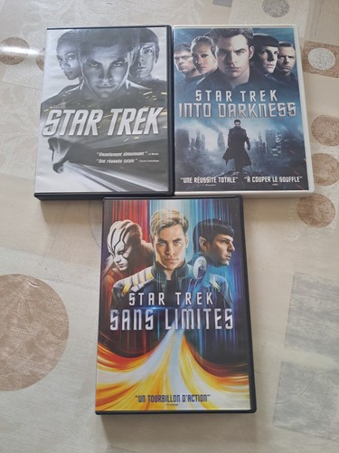 Lot dvd star trek - trek, j.