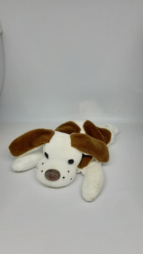 Peluche chien couché blanc - , et