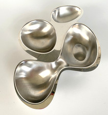 APPETIZER BABYBOOP DESIGN Ron Arad FOR ALESSI 4 COMPARTMENTS ORGANIC SHAPE 2000