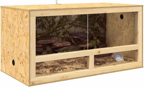 Terrarium bois osb vivarium - terrarium,
