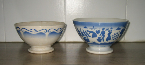 Lot ancien bol faience - 2,