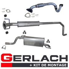 Echappement silencieux pour Chevrolet Aveo 1.2 1.4 7050