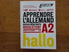 APPRENDRE L'ALLEMAND, Assimil, Débutants à A2, Hallo, 2023