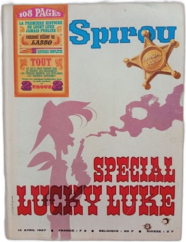 Spirou spécial lucky - spirou,