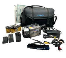 Sony Handycam CCD-TRV36 Hi8 Camcorder NTSC NightShot Video Camera Tested
