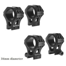 WestHunter Diamètre 34/30/25.4mm Supports Lunette De Visée Montage Anneau Chasse