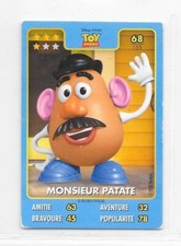 Auchan Card - Disney Pixar Hero - Toy Story - No. 68 - Mr. Potato