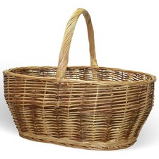 Grand Panier Agate En Osier