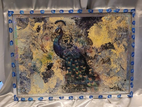 Cadre argenté 70x50 - , cm