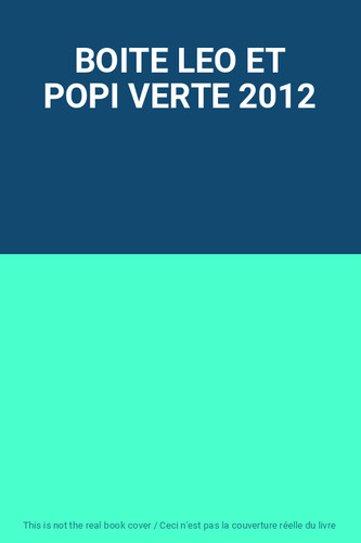 Boite leo popi verte - et,