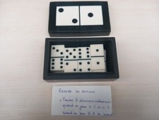 Boîte de jeu de dominos 28