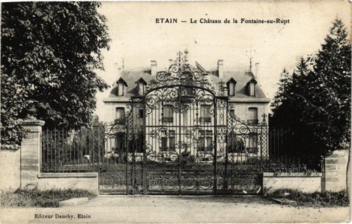 Cpa étain cháteau - cpa, Étain-le