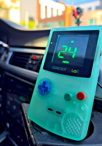 Game Boy Color GPS Speedometer