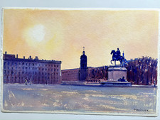 AQUARELLE ORIGINALE DE