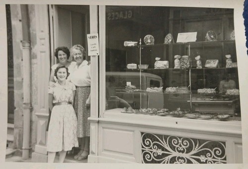 1950 magasin pâtisserie - magasin,