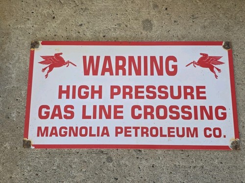Large vintage mobiloil pegasus - large,