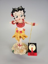 Vintage 2004 Westland Betty Boop Bobblehead Hula Dancer Figure- Broken Fingers