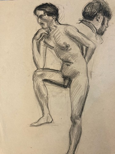 Dessin atelier nue - dessin, nu