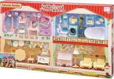Ensemble de meubles de luxe grande maison avec toit rouge Sylvanian Families ...