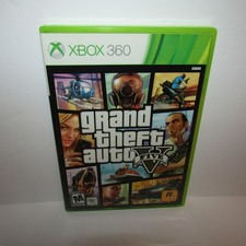 Grand Theft Auto V 5 Microsoft Xbox 360 Video Game with Manual & Map Tested