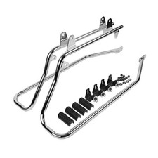 Support de valise latérale pour Harley Heritage Springer 97-03 chrome