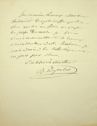S baptistin poujoulat - l.a.s,