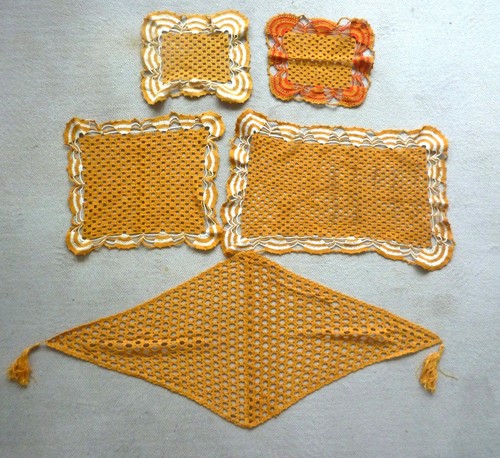 Lot napperons au crochet - 5,