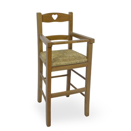 Chaise haute bois couleur - chaise,