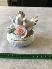 ANCIEN POT COLOMBE FLEURS