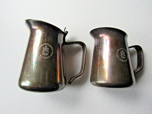 Ancien pots lait en - 2,