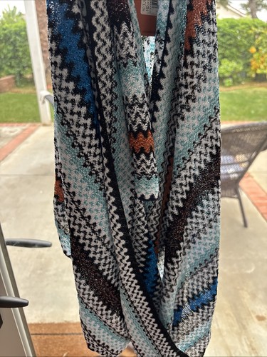 Missoni draped poncho - missoni,