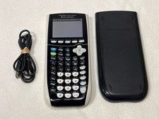 Texas Instruments TI-84 Plus C Silver Edition Graphing Calculator w/ Cover