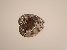 Vintage Marque-page Pince à Billets en argent massif XXe Siècle