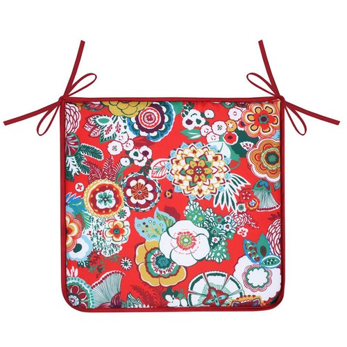 Galette chaise gipsy rouge - galette, de