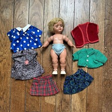 Antique Bella Doll With Her Keychain