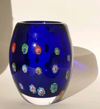 VASE VERRE MILLEFIORI DE