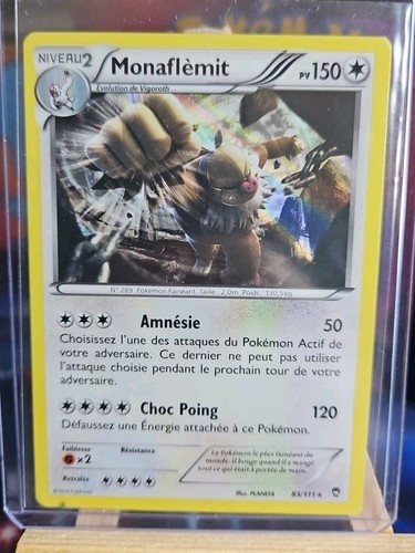 Carte pokemon monaflemit - carte,