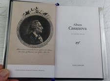 Album Casanova bibliothèque