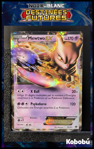 Carte pokémon mewtwo - carte,