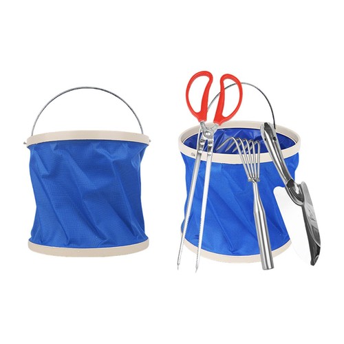 Seau plage pliable pour - seau,