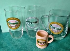 4 verres biére kronenbourg Obernai N6