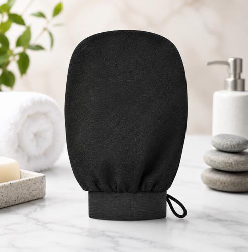 Double sided exfoliating glove - double,