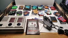 Mattel IntelliVision II Console 5872 w/ 16 Games Manuals Cables Overlays CLEAN!